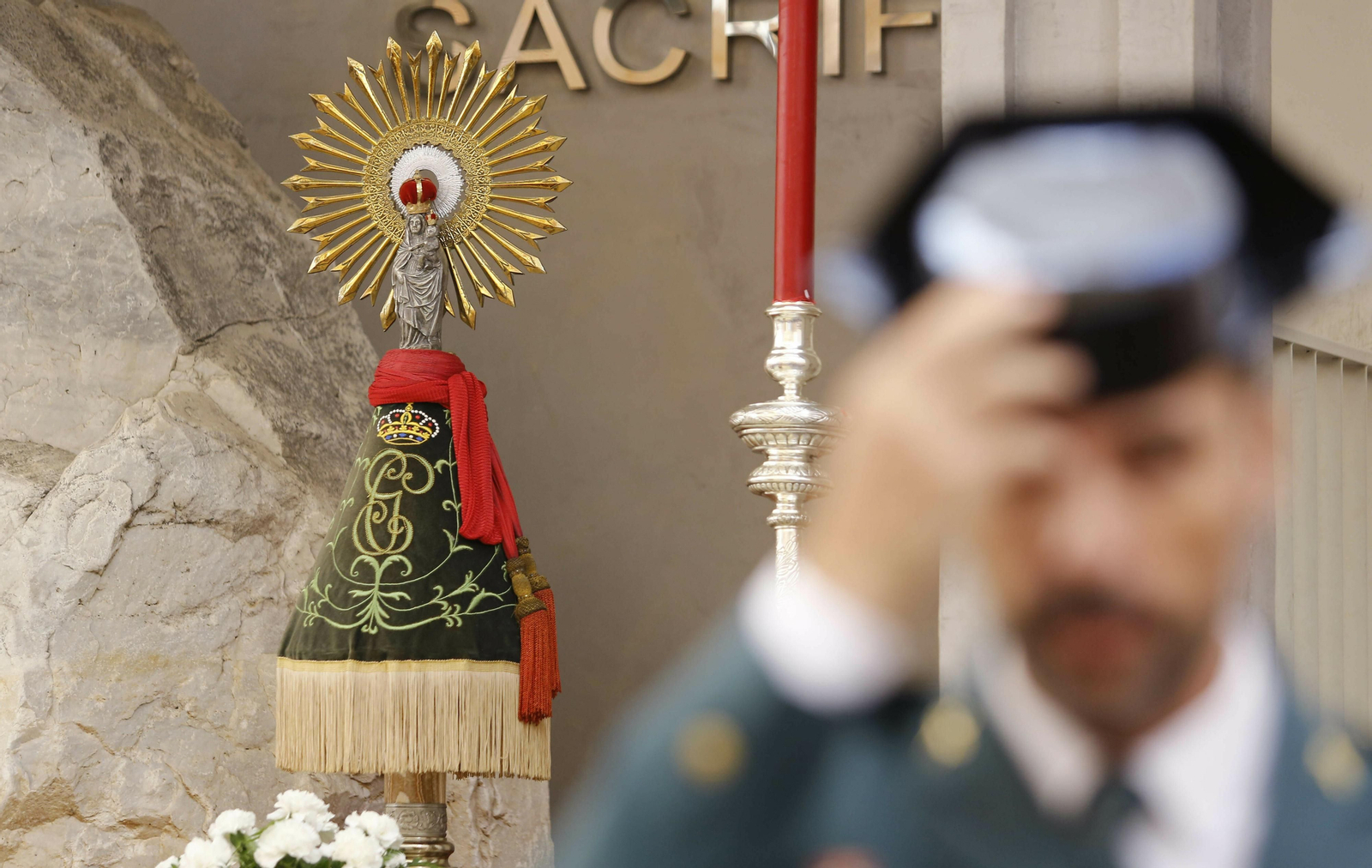 Fotos de a celebración del Día de la Hispanidad en Málaga