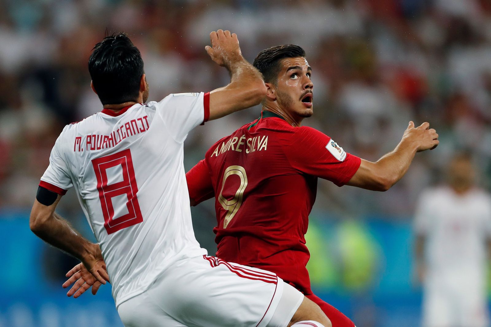 Las imágenes del Irán-Portugal