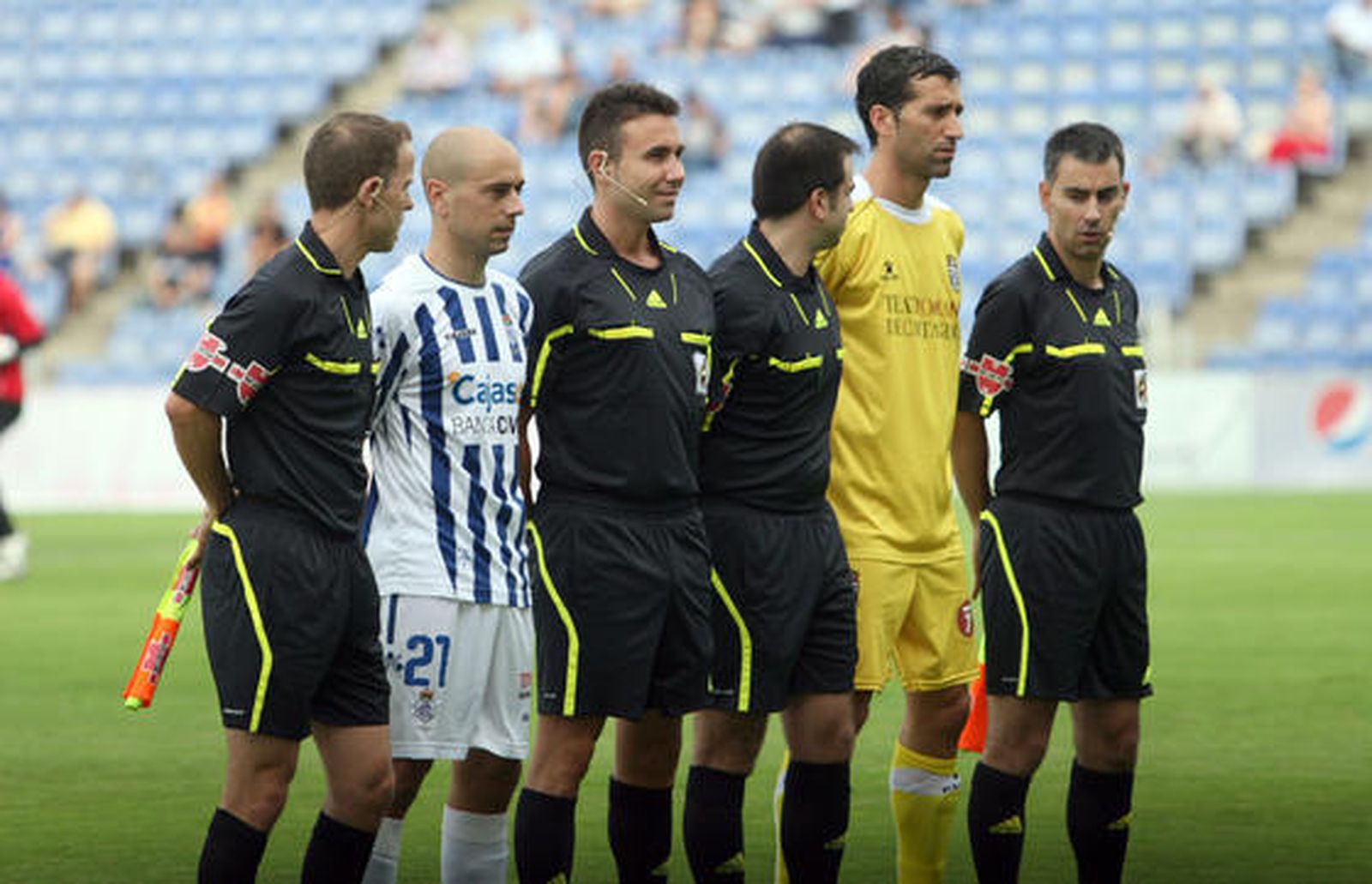 El Recreativo cierra la temporada con una derrota ante el Cartagena.  Foto: Josue Correa