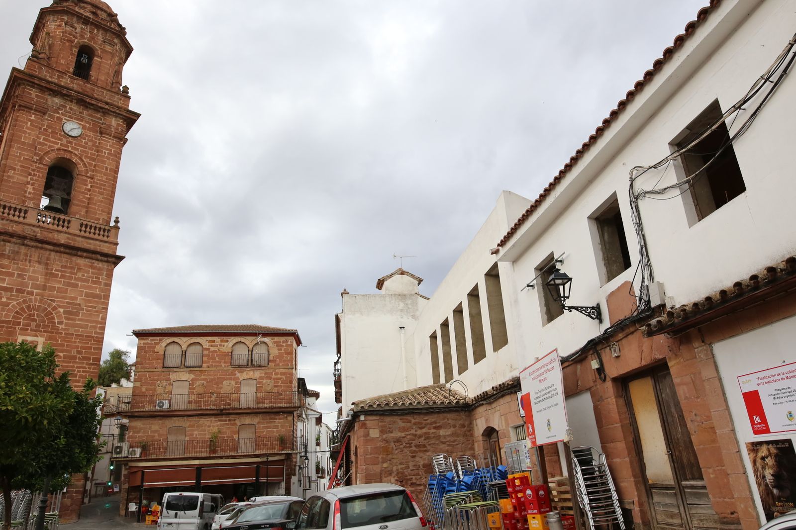 Edificio en el que se alzará la futura biblioteca municipal de Montoro.