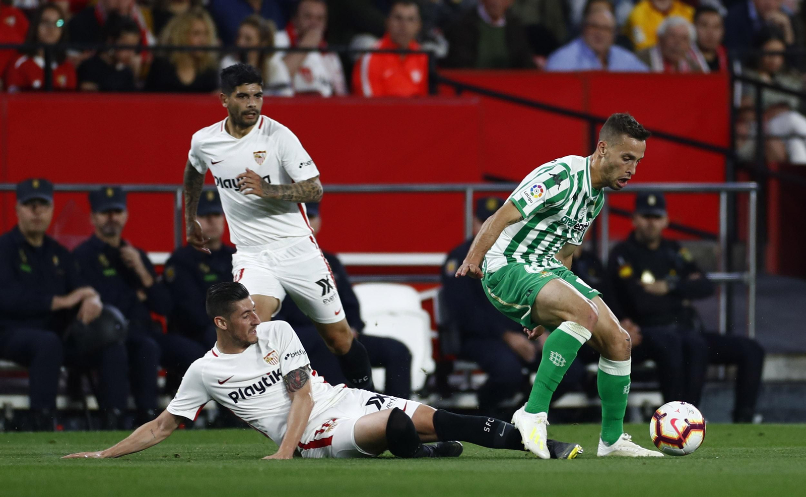 Las imágenes del derbi Sevilla-Betis
