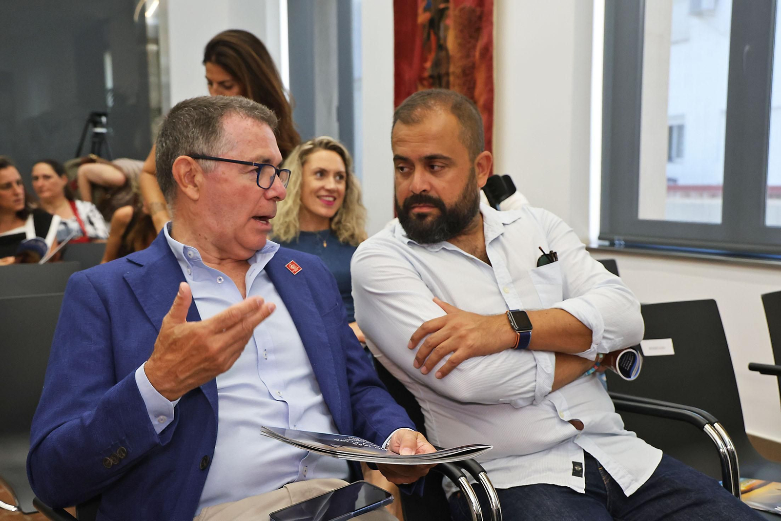 Imágenes de la presentación de la revista de Turismo "Huelva Tu Destino"