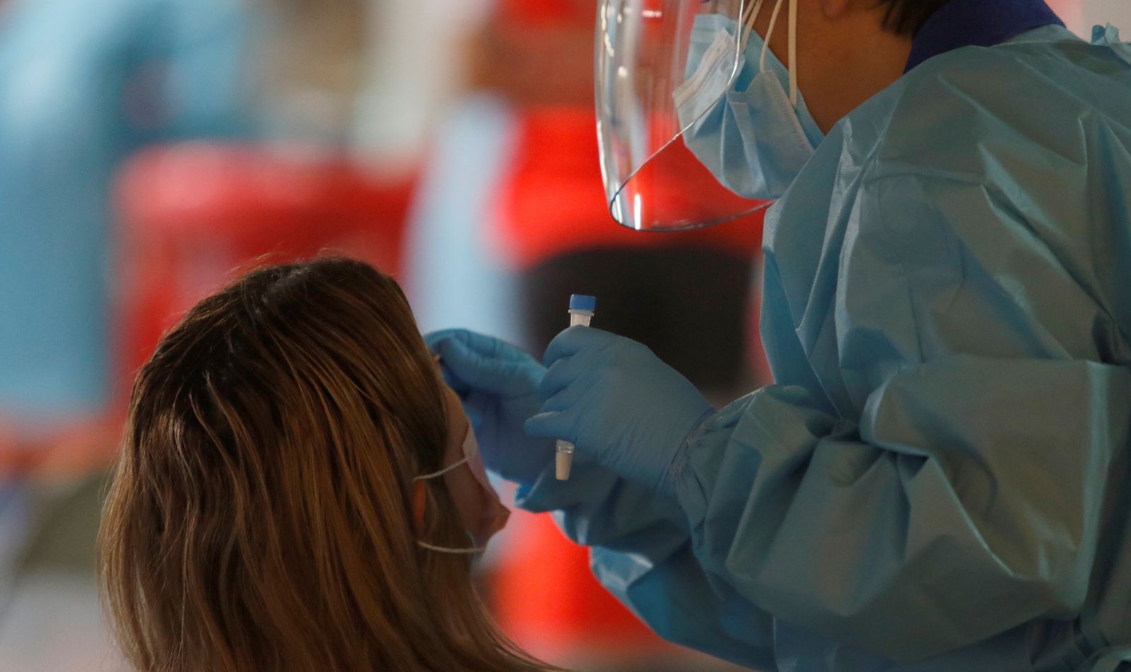 Imagen de archivo de un cribado poblacional realizado en Córdoba capital.