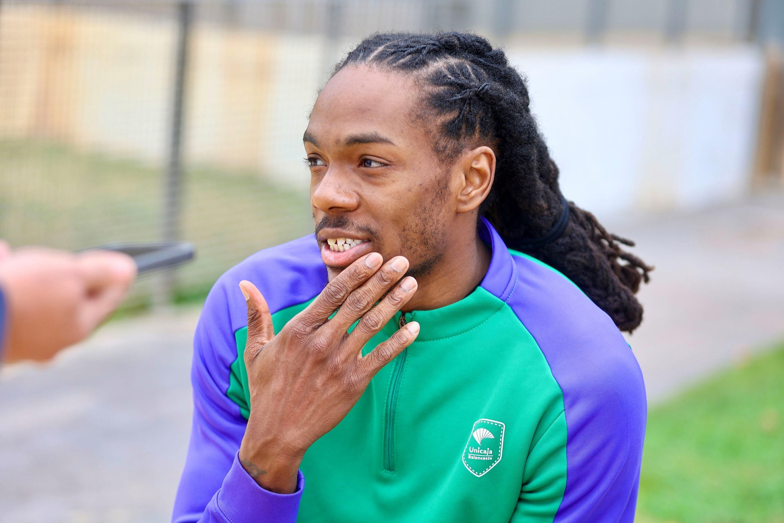 Kendrick Perry, Tyson Carter y Kameron Taylor, en el Parque del Oeste