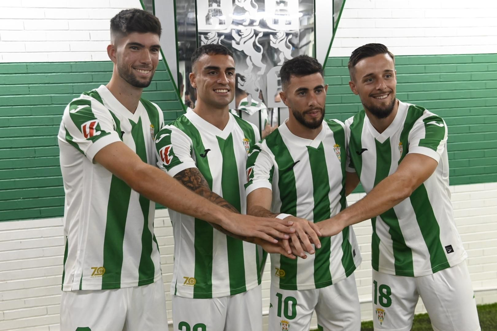 La presentación de Carlos Isaac, Jacobo, Théo Zidane y Genaro, en imágenes