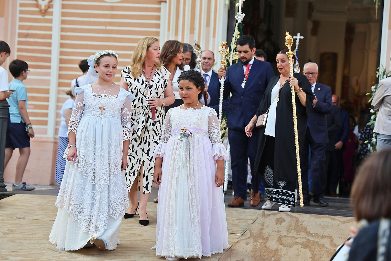 Imágenes de la procesión del Corpus Christi por las calles de Huelva