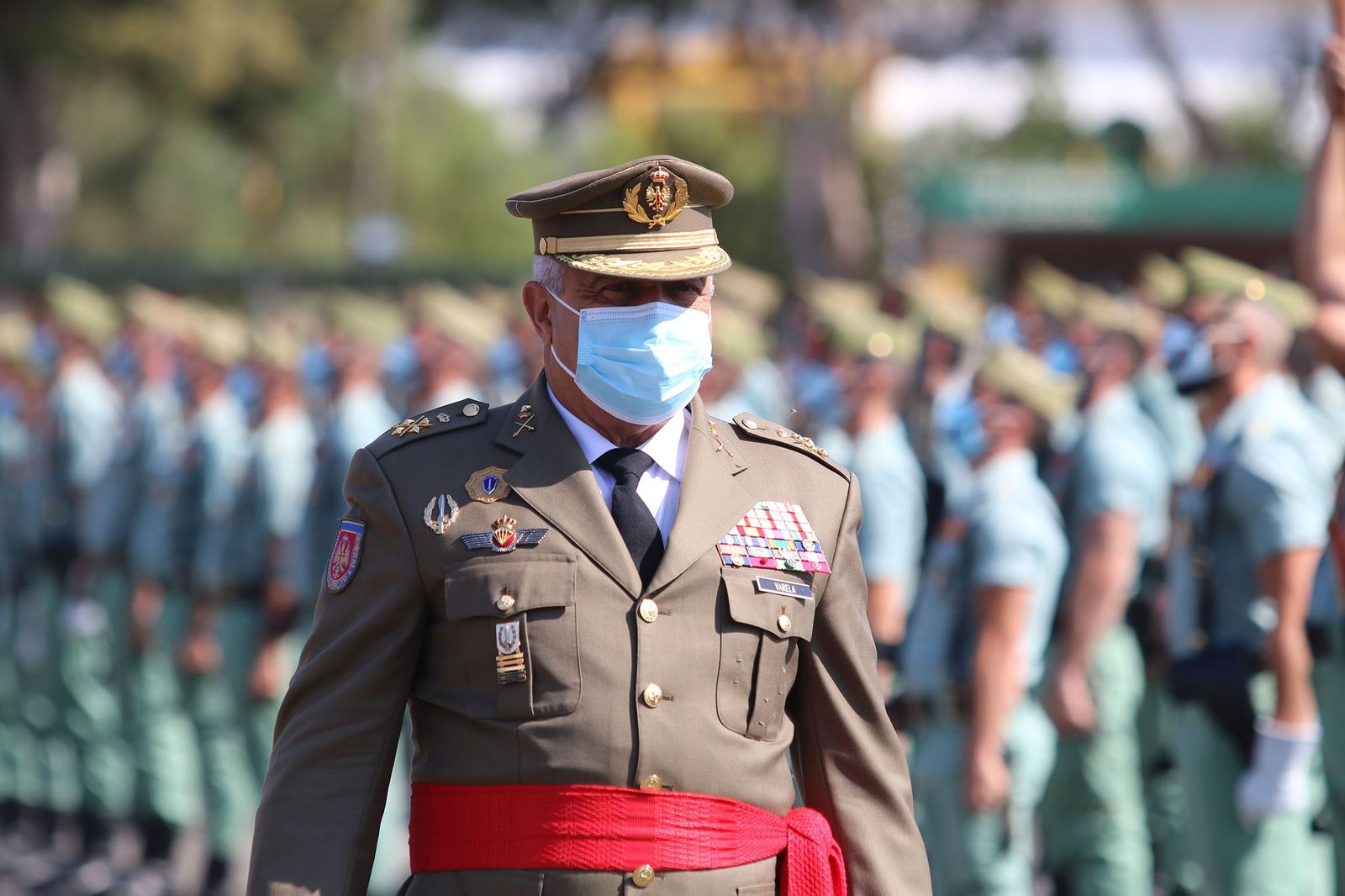 Fotogalería El Jefe del Estado Mayor del Ejército preside el acto conmemorativo del CI aniversario de La Legión