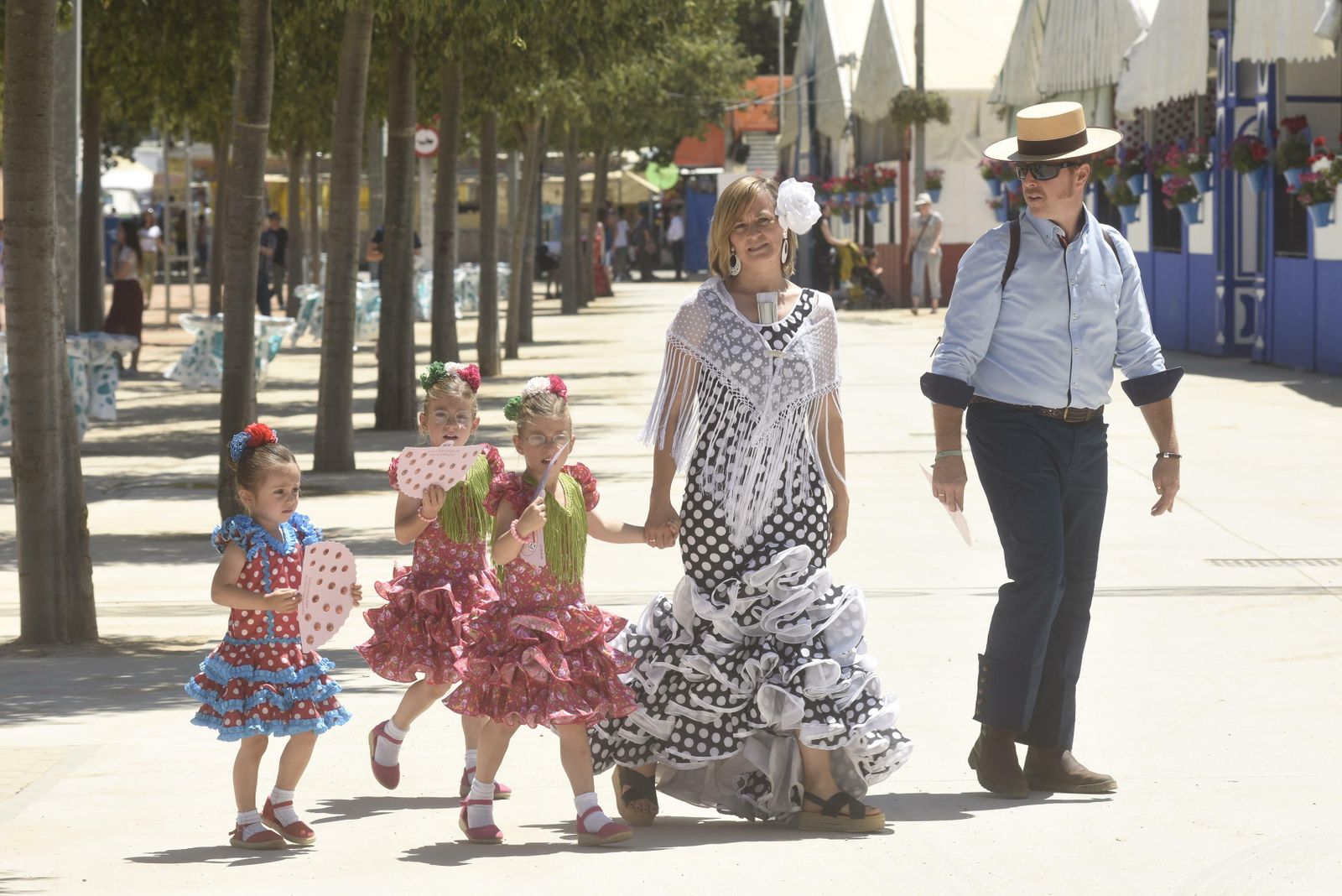 Las fotografías del viernes de Feria