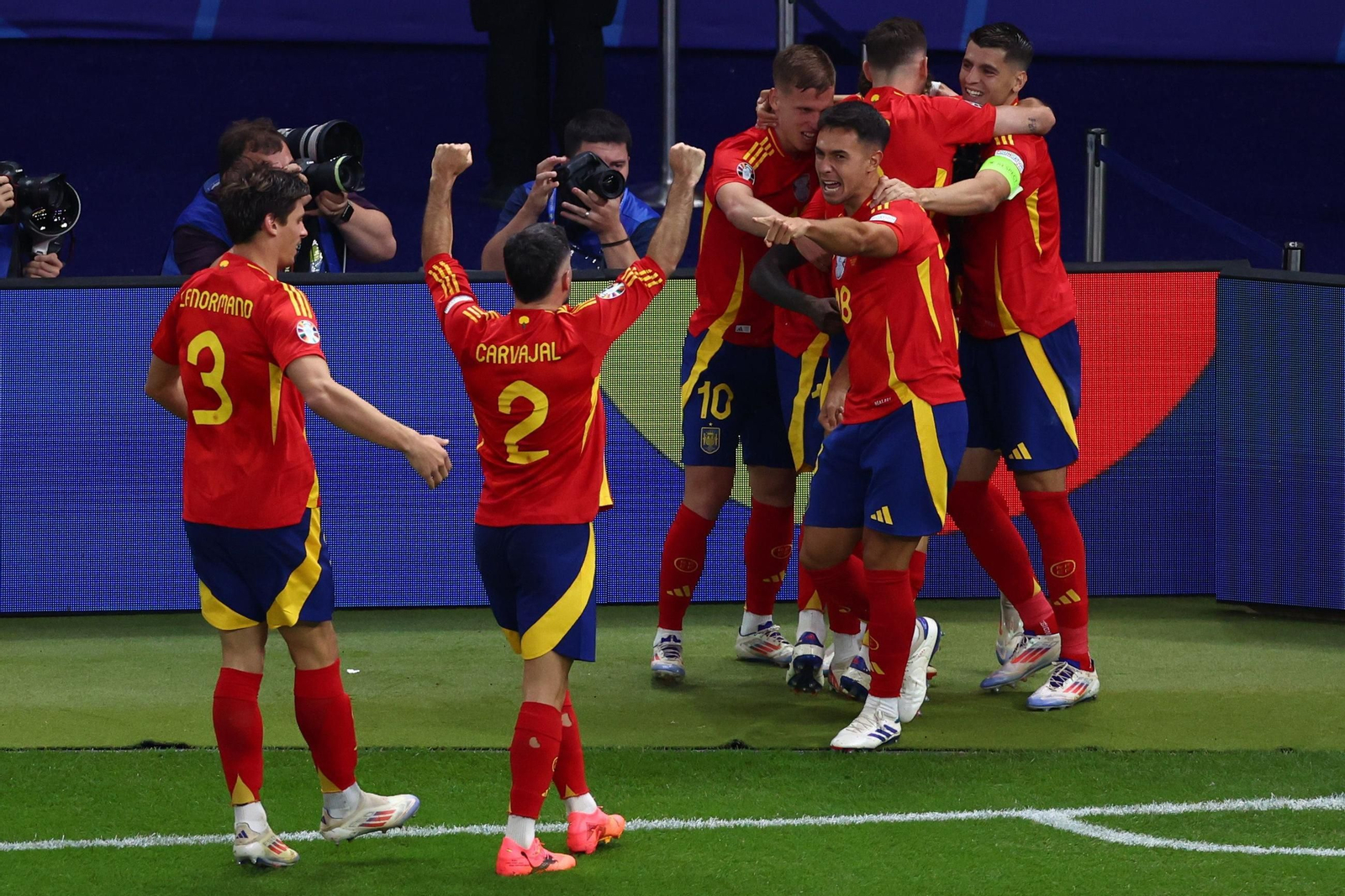 Las mejores fotos de la final España - Inglaterra