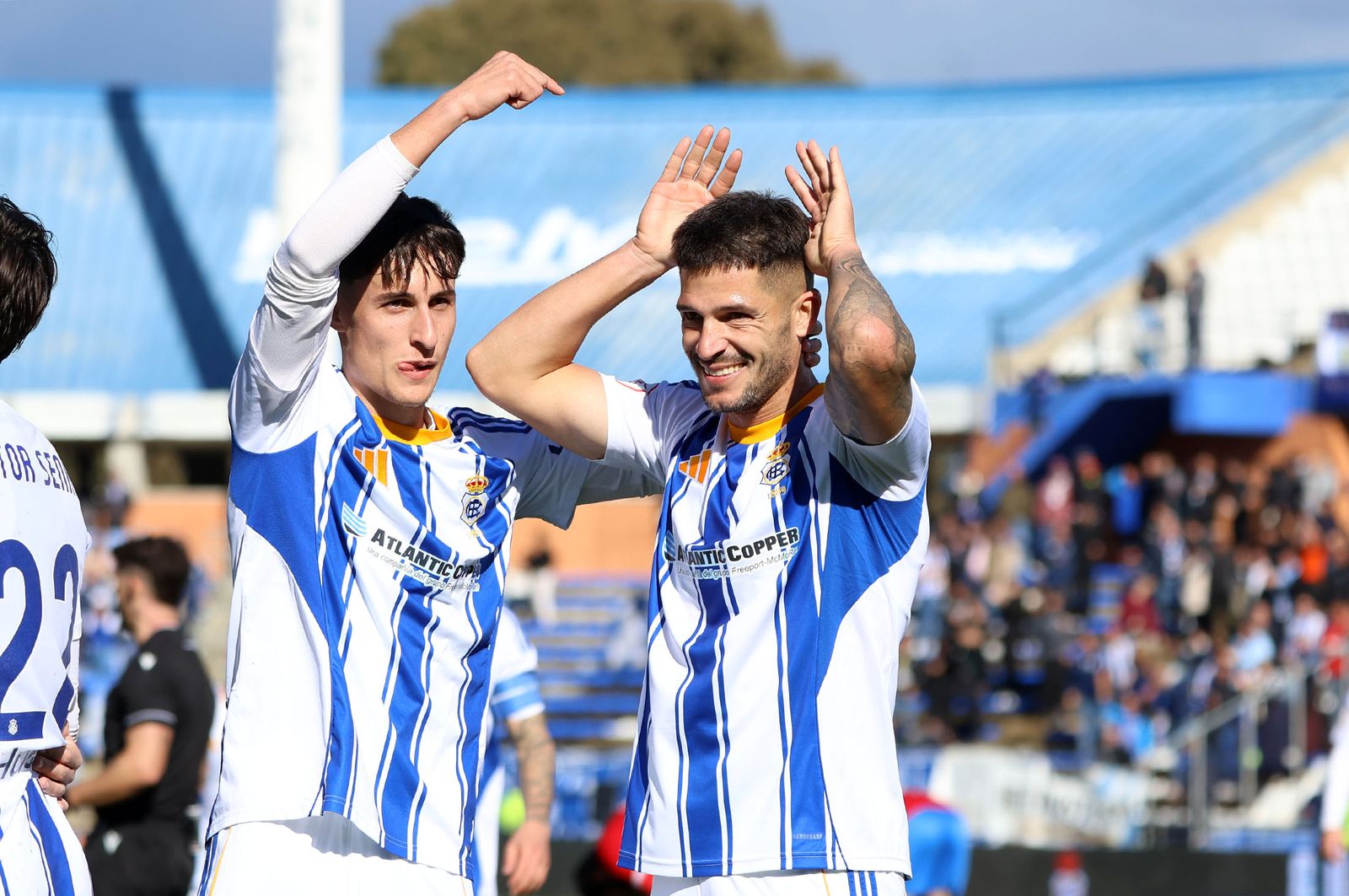 Las mejores fotografías del Recreativo de Huelva-Club Deportivo Estepona