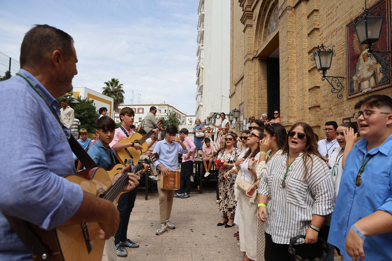 Imágenes del inicio de Misión Jubilar ‘Un camino de Esperanza’ de la Hermandad de Nuestra Señora del Rocío de Huelva