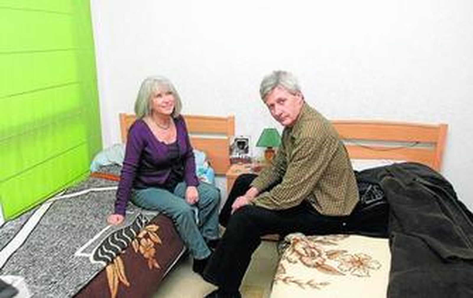 Los franceses Monique y Paul Ratier fueron usuarios del piso de acogida en 2007 mientras su hijo estaba en la UCI.