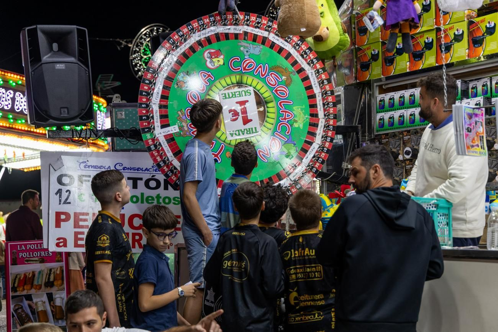 Así disfrutan los jiennenses de feria de San Lucas