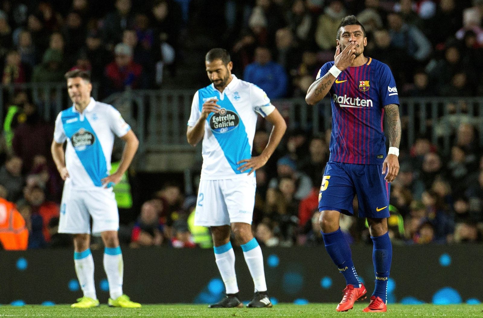 El Barcelona-Deportivo de La Coruña, en imágenes