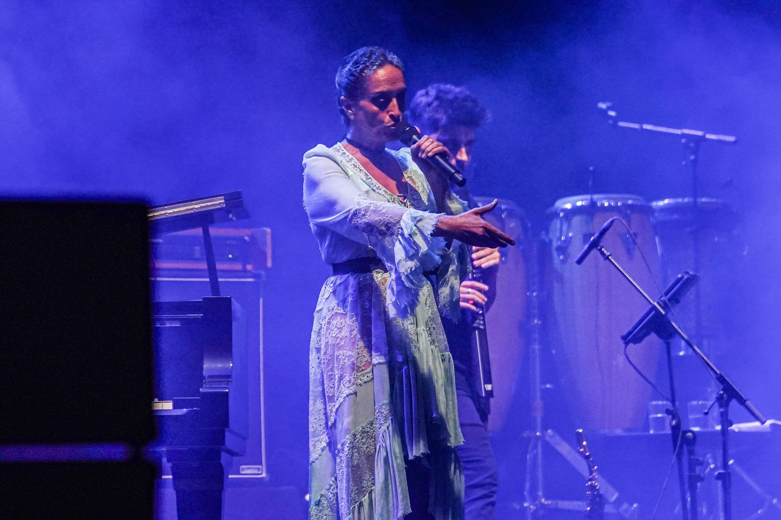 La estrella Noa ilumina el Generalife de Granada en 1001 Músicas: las imágenes