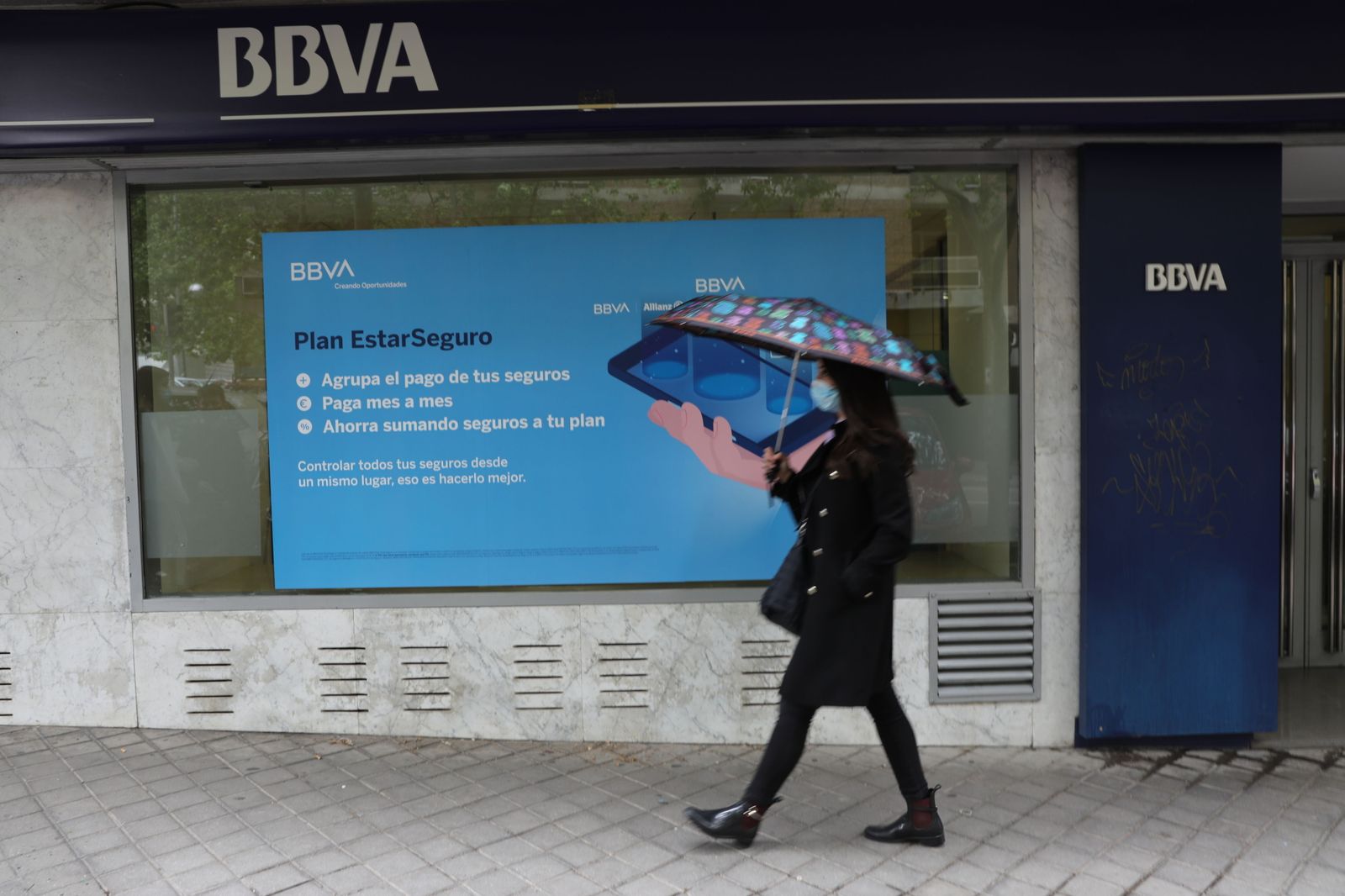 Una oficina del BBVA.