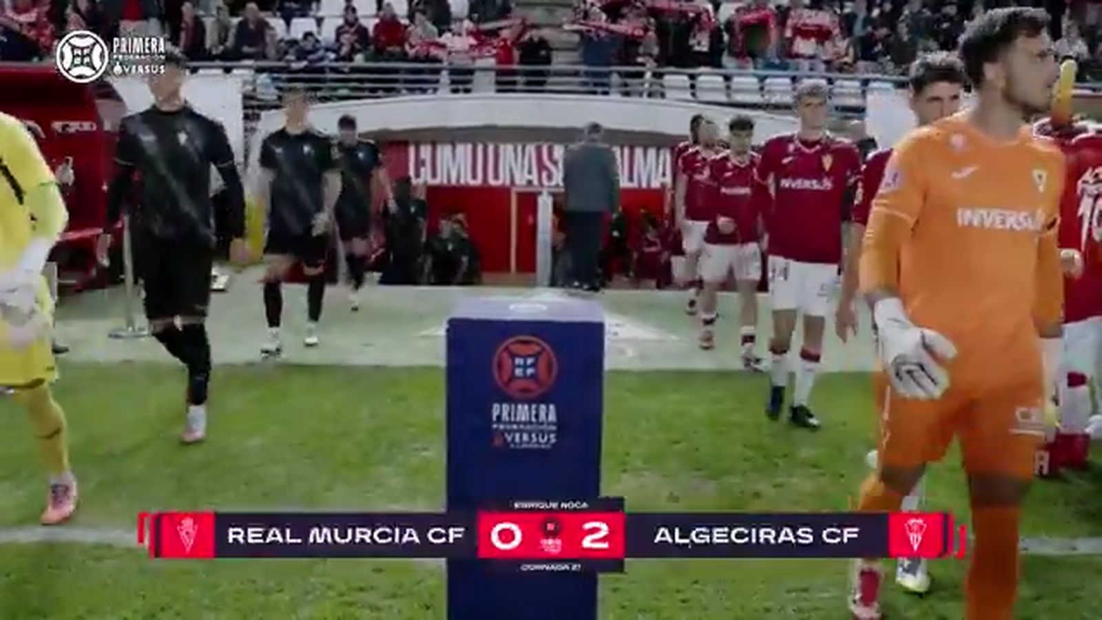 El vídeo resumen del Real Murcia - Algeciras (0-2)