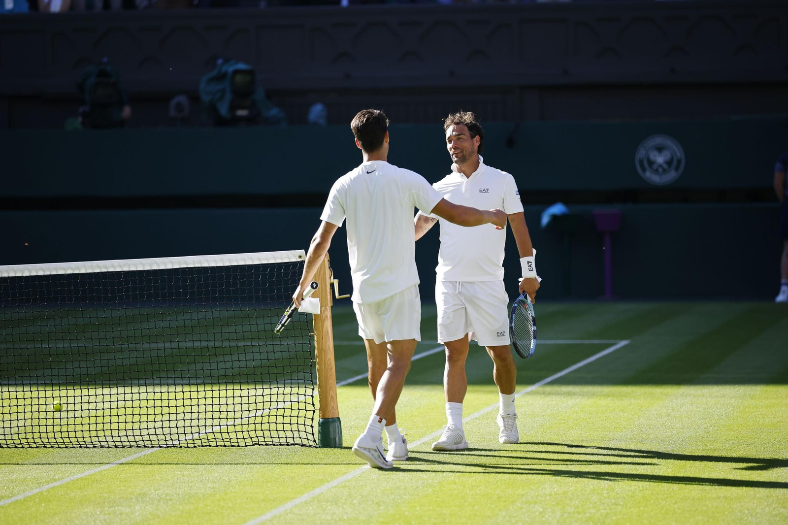 Las imágenes del debut de Alcaraz en Wimbledon y del resto de la jornada