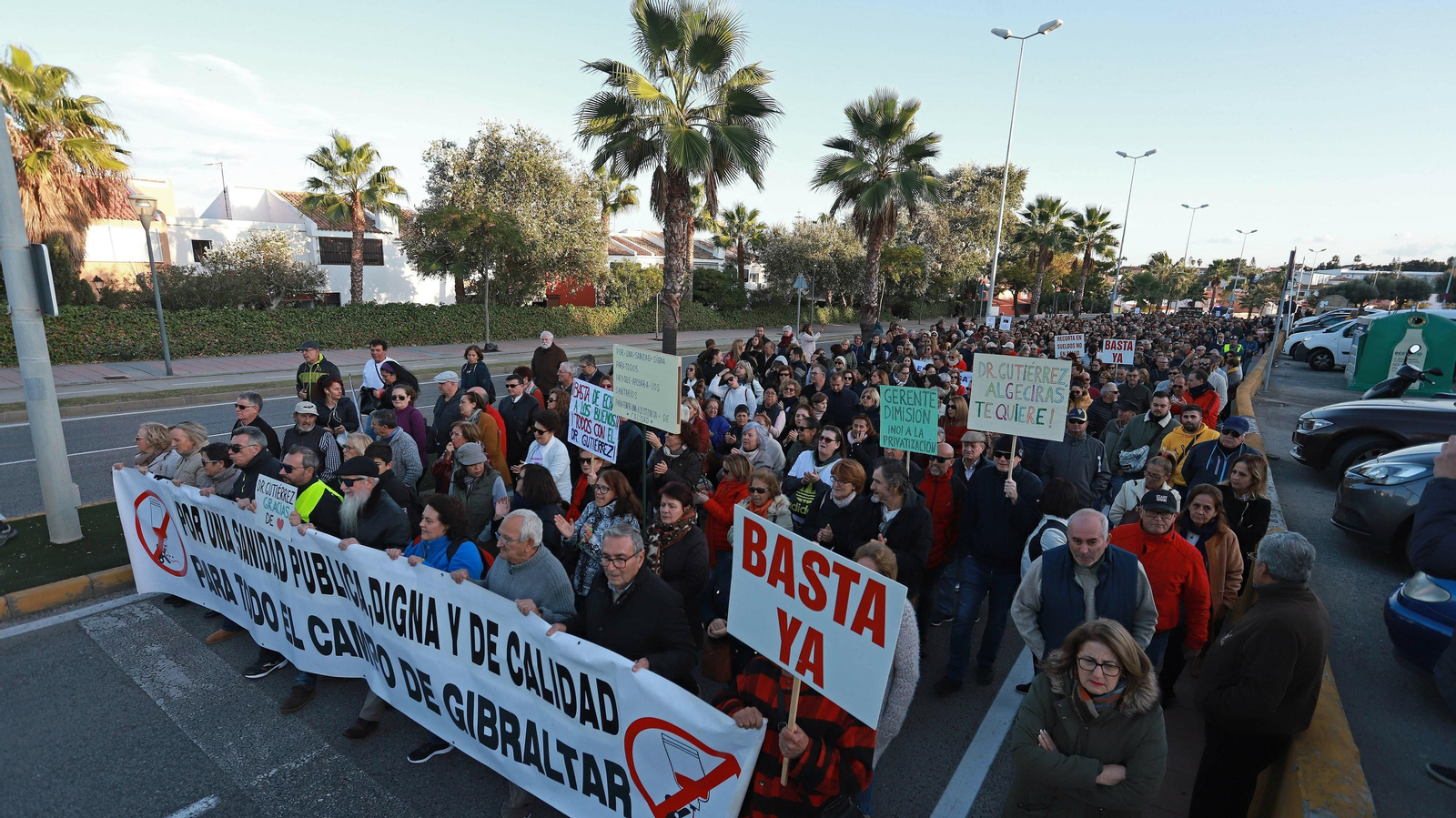 Las mejores fotos de la manifestación por la sanidad en Algeciras
