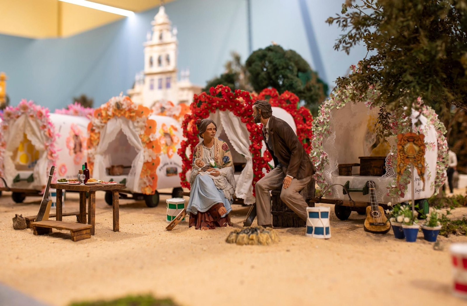 Así es el espectacular Belén Rociero que podrás ver en Huelva