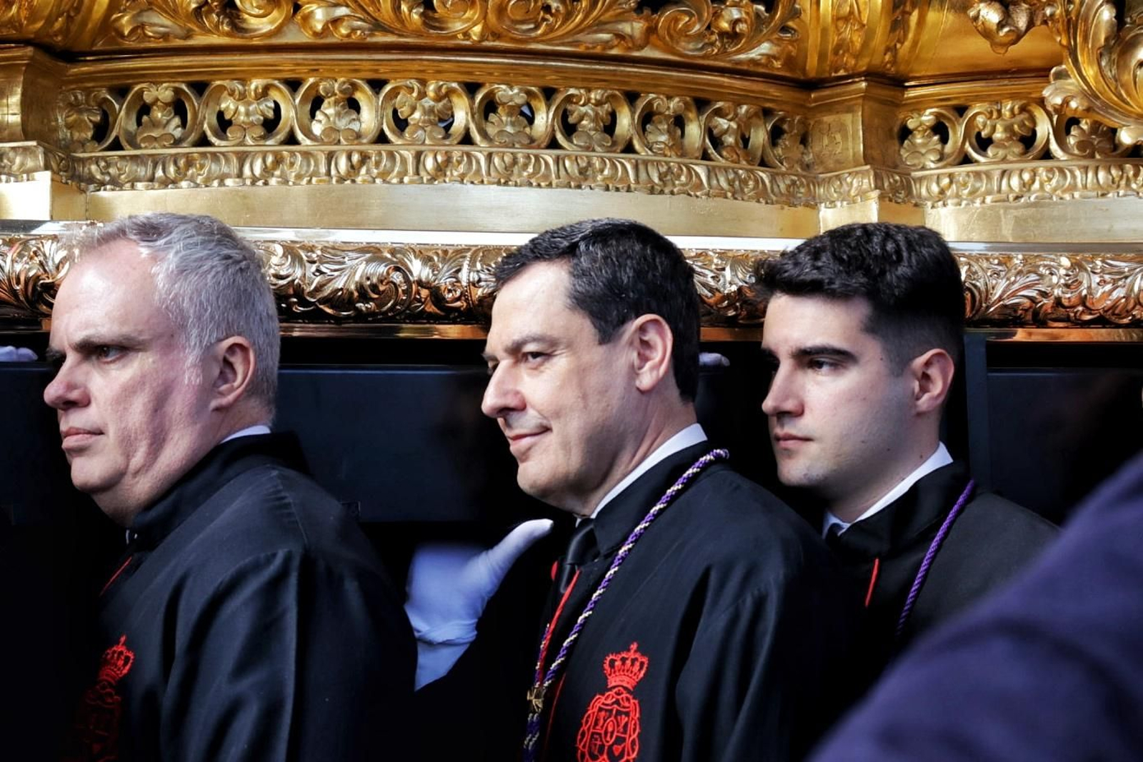 Las imágenes de Fusionadas en el Miércoles Santo en Málaga