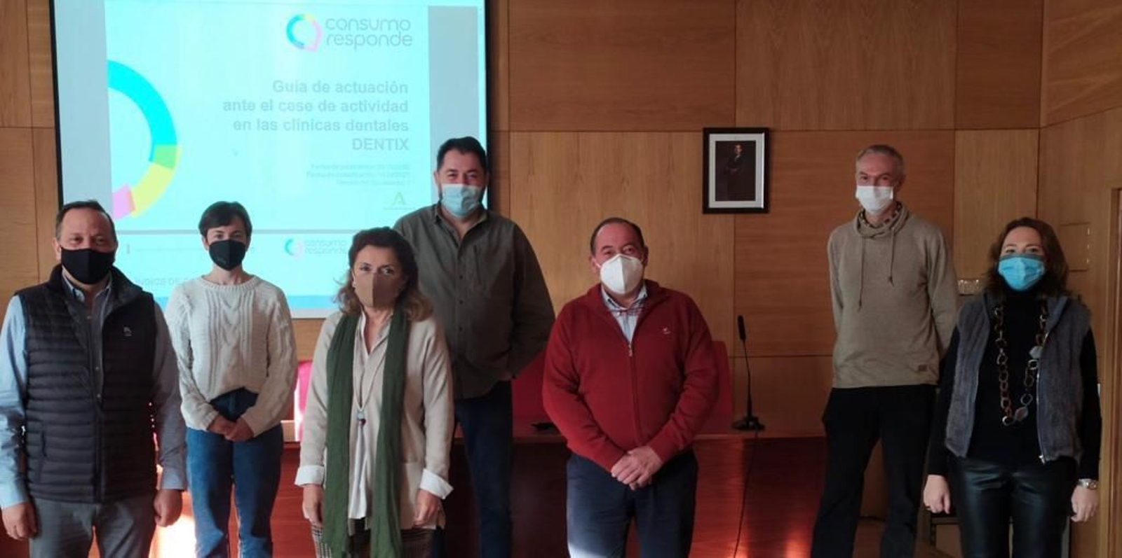 Asistentes a la Comisión Provincial de Consumo de Córdoba.