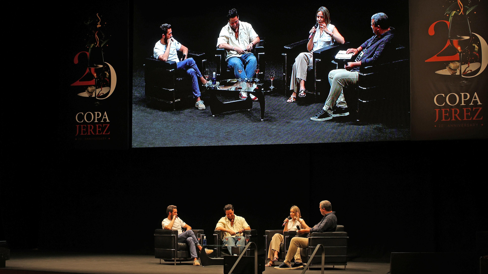 Ismael Jordi y Pitu Roca en Copa Jerez