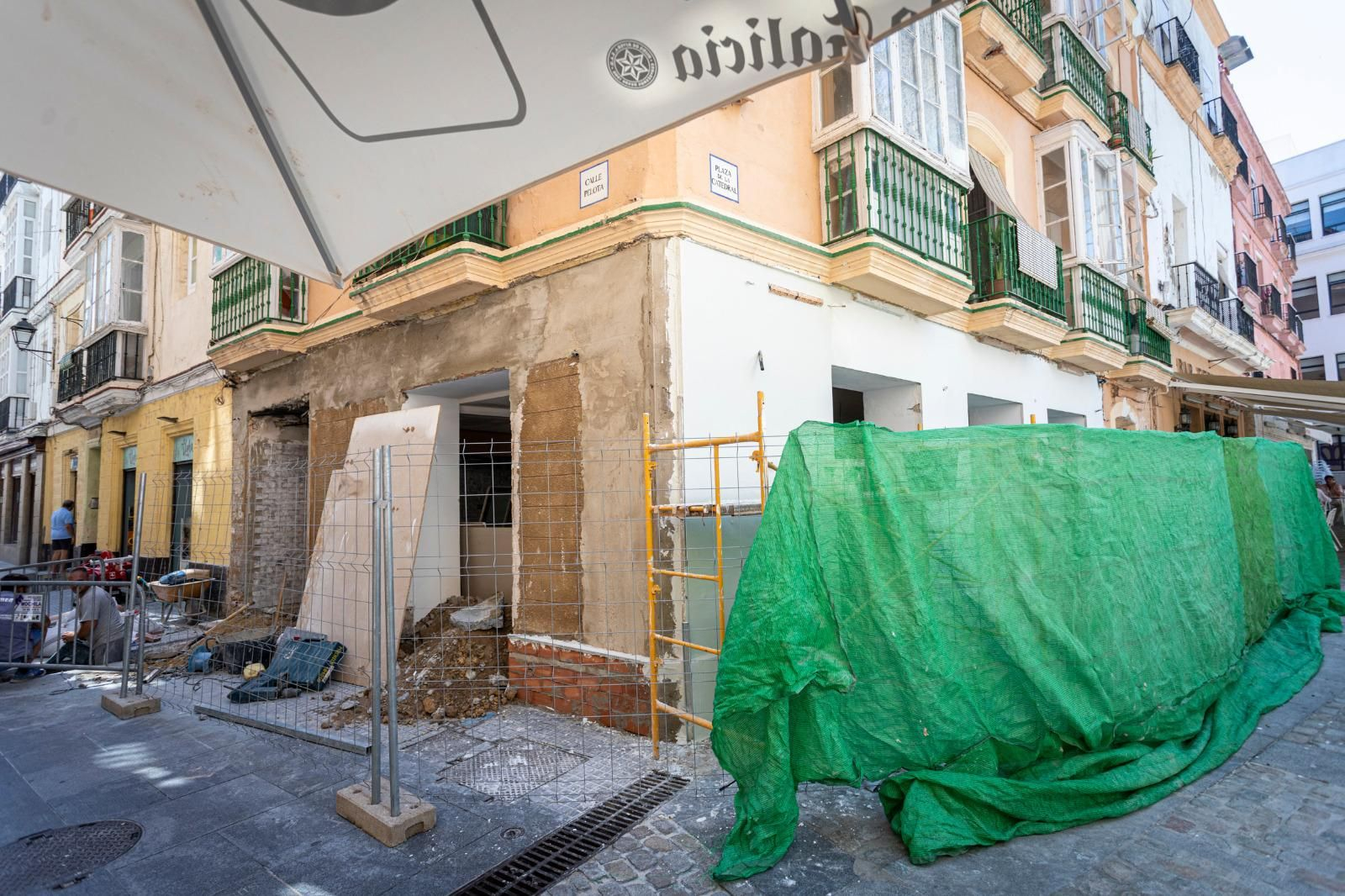 La reforma en el local que ocupará el restaurante Feng Shui Street se encuentra avanzada.