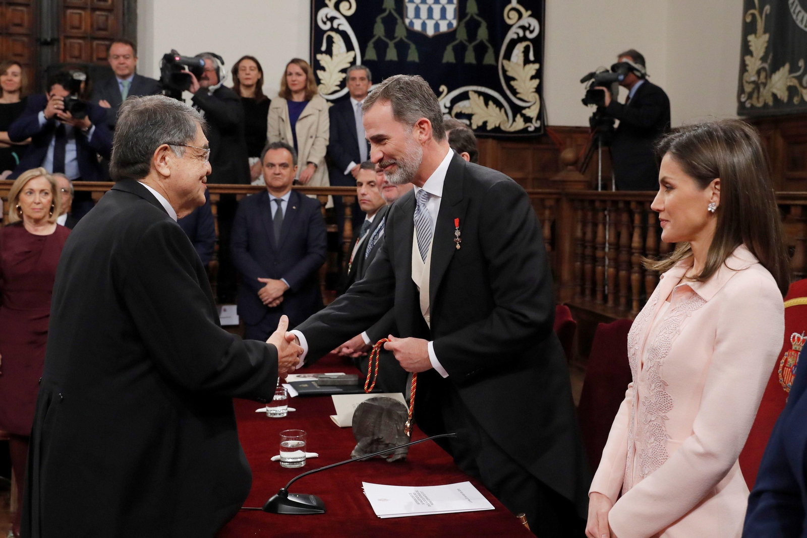 Las imágenes de la entrega del Premio Cervantes a Sergio Ramírez