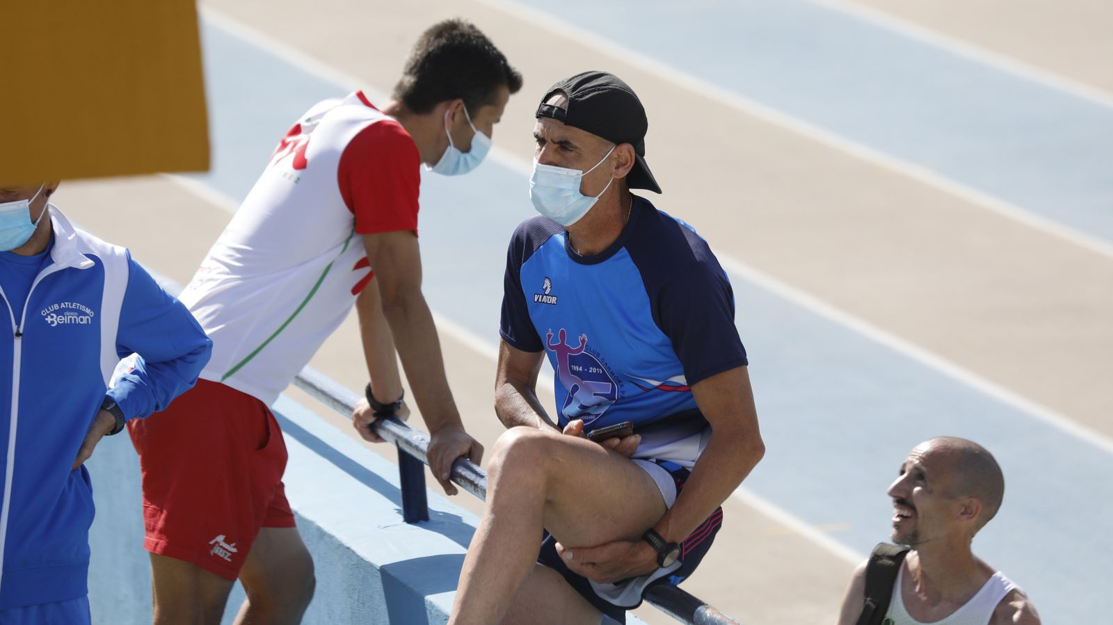 Las fotos de atletismo en las pistas del Enrique Talavera