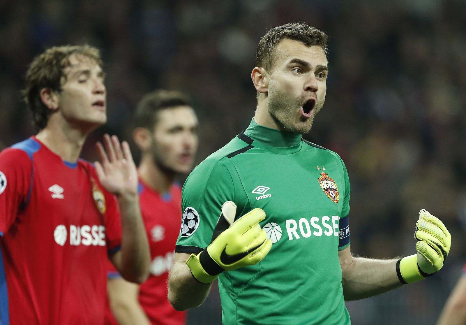 El CSKA de Moscú-Real Madrid, en imágenes