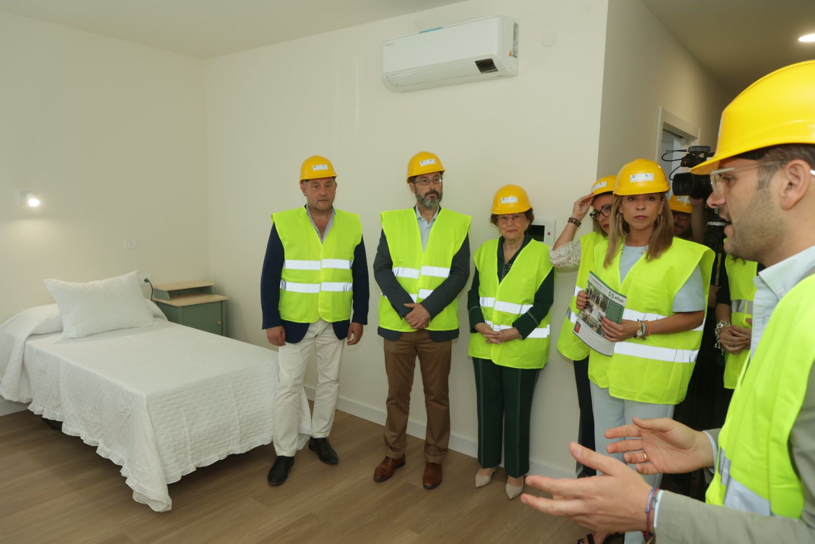Visita a las obras del Centro Integral del Mayor ‘Gómez Ulla’.