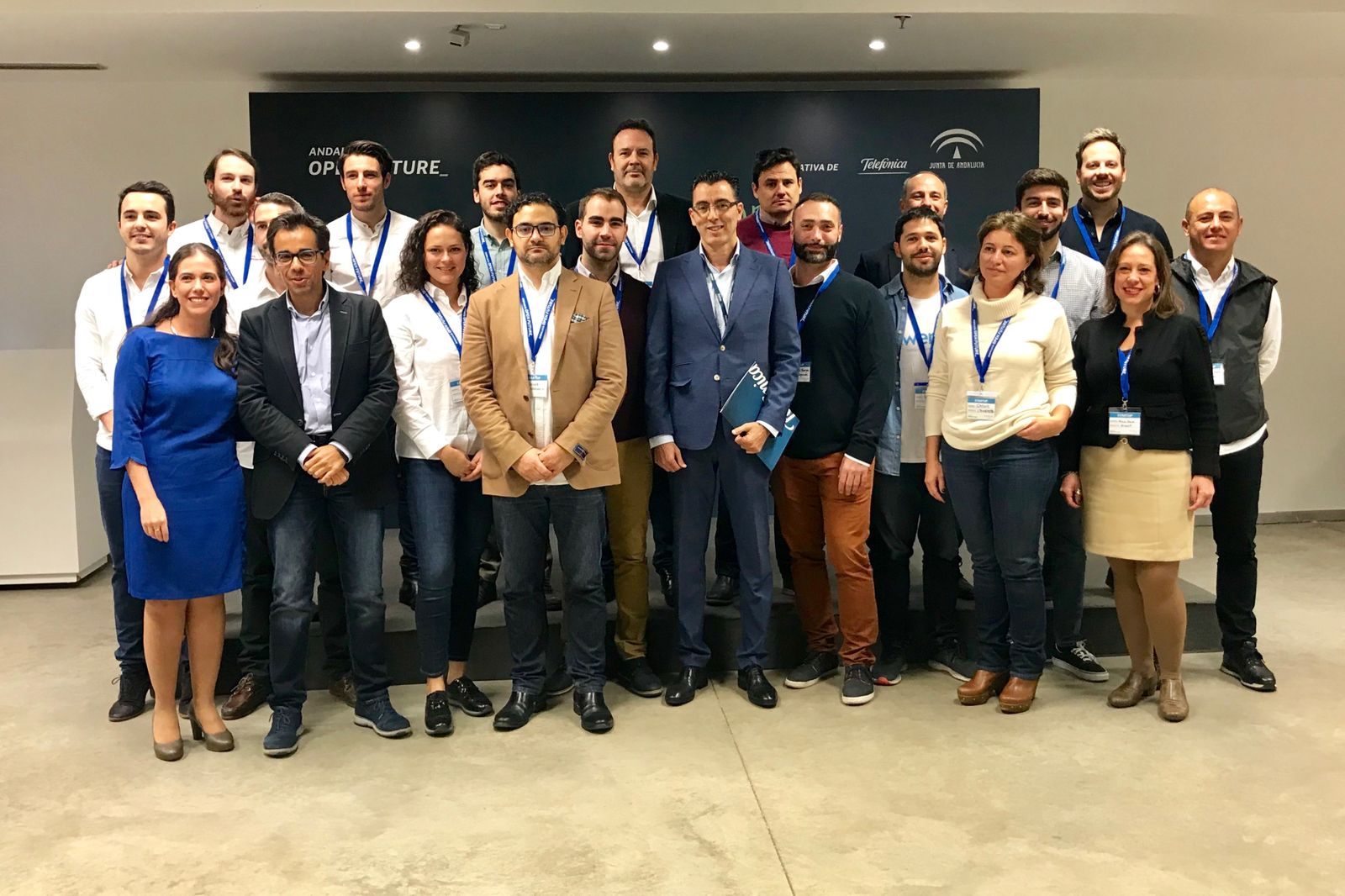 Foto de familia de las 'startups'