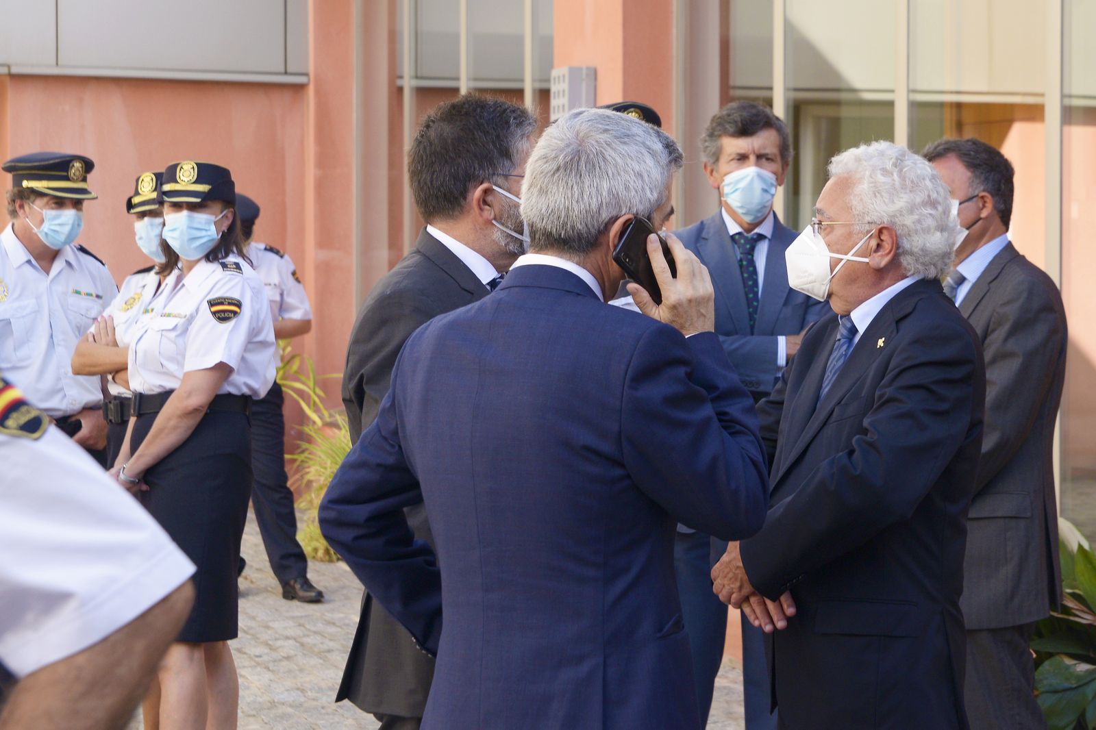 Fotos de la toma de posesion del cargo del nuevo comisario de la Policía Nacional
