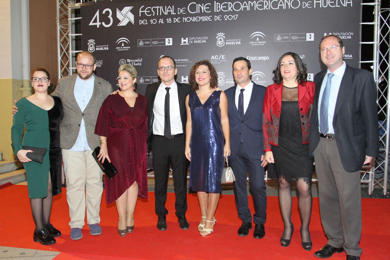 Gala inaugural de la 43 edición del Festival de cine Iberoamericano de Huelva.