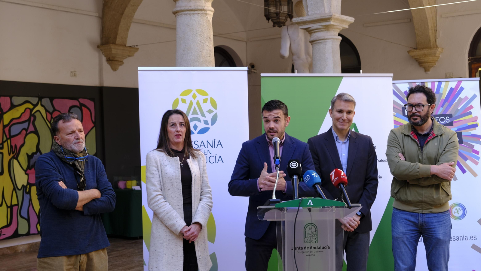 Imágenes de la inauguración de los 'Días Europeos de la Artesanía 2024'