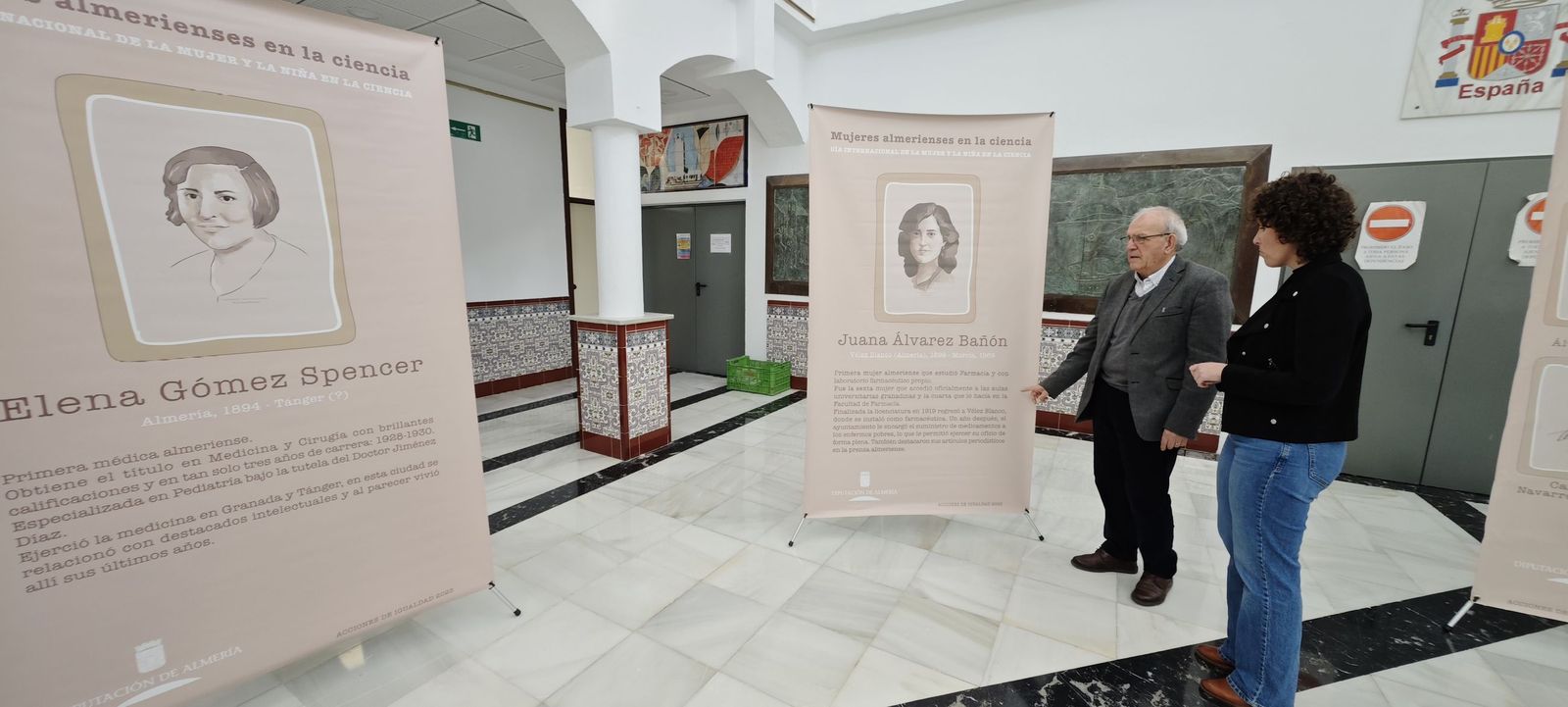 Momento de la inauguración.