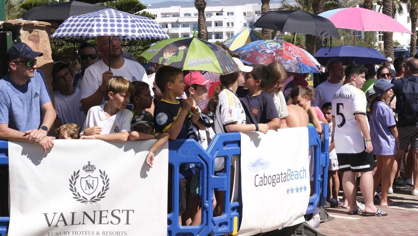 La llegada del Real Madrid a Almería en imágenes