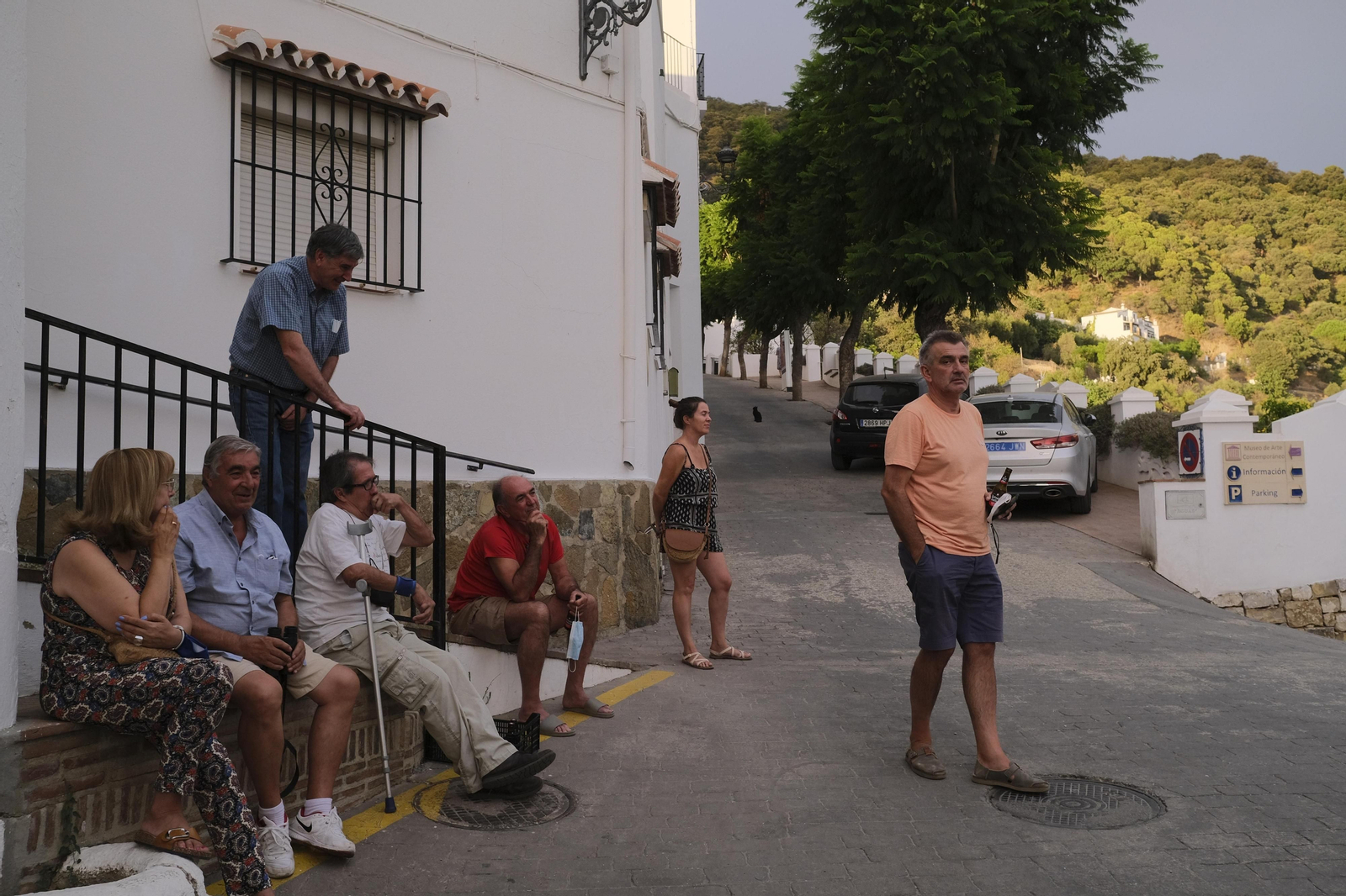 El incendio de Sierra Bermeja, en fotos.