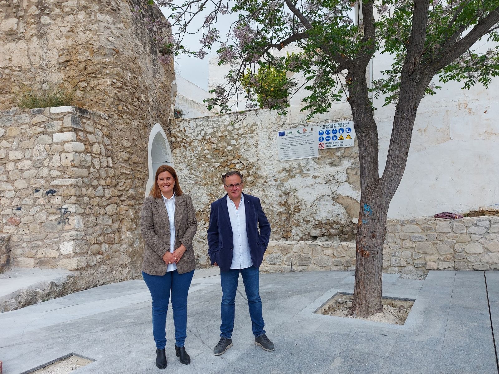 Cristina Piernagorda y Ramón Martín.