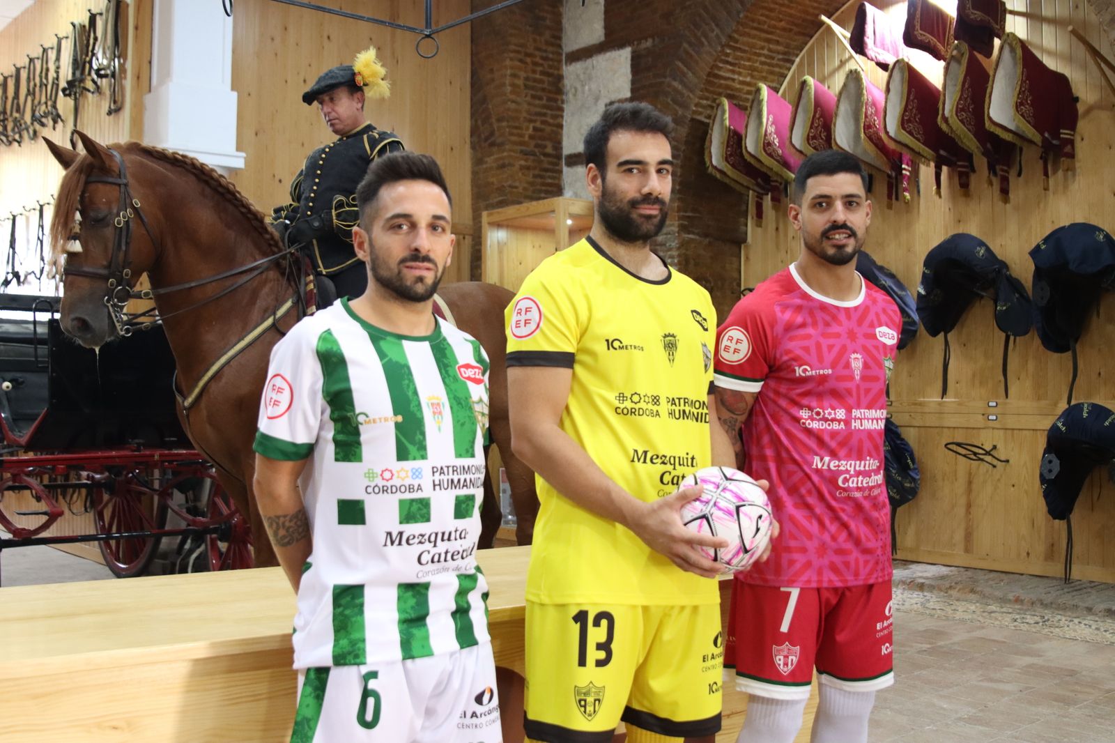 Así son las nuevas camisetas del Córdoba Futsal Patrimonio de la Humanidad