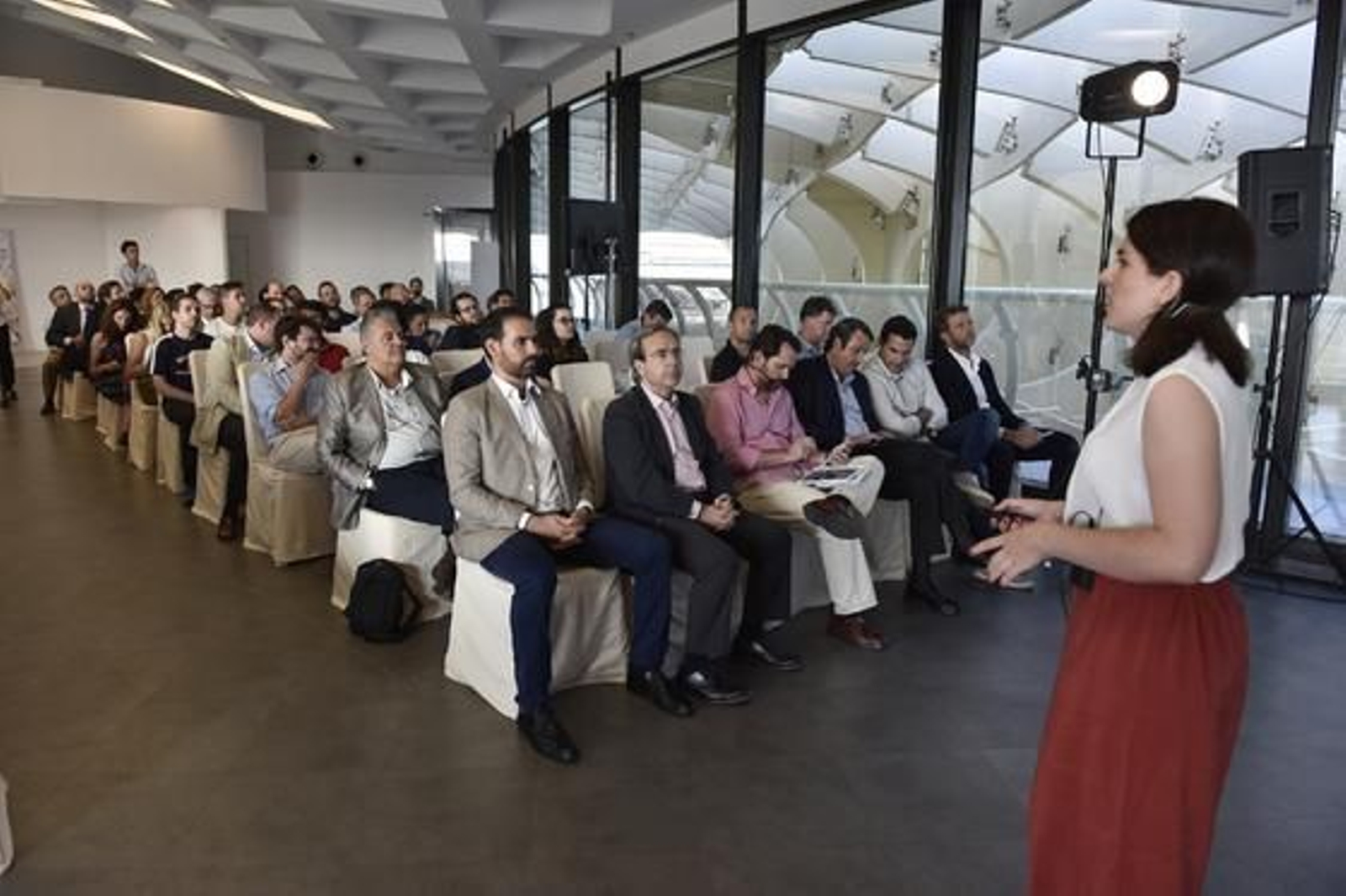 Elena Solera en su presentación de Commerce 360.

Foto: Juan Carlos Vázquez