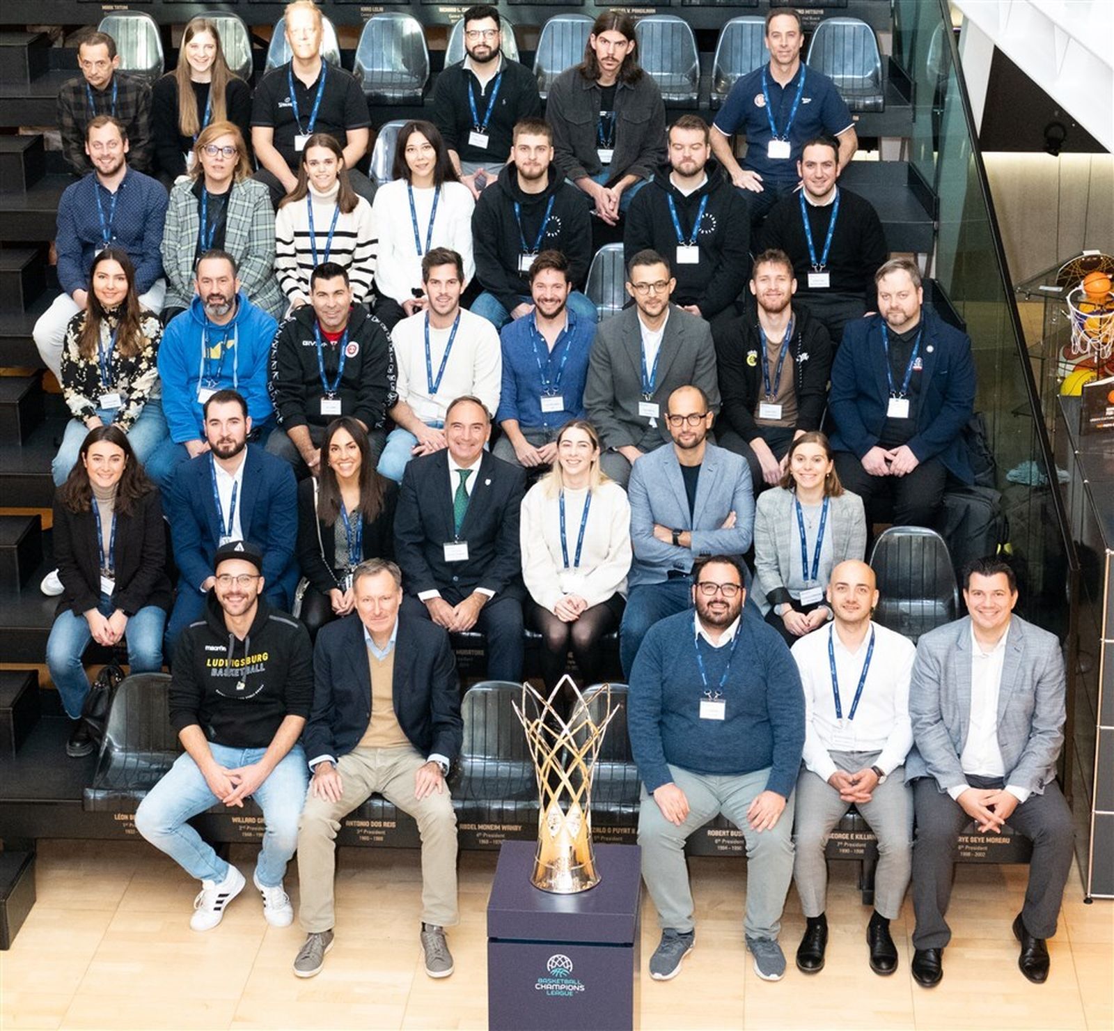 Responsables de la BCL en Suiza.