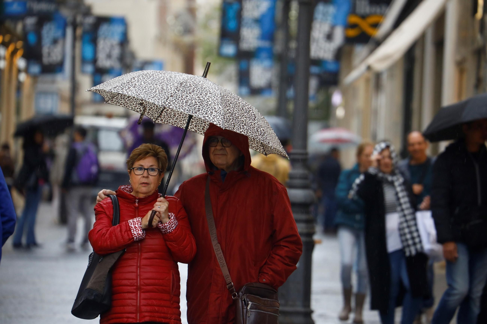 El paso de la borrasca Claudia por Córdoba
