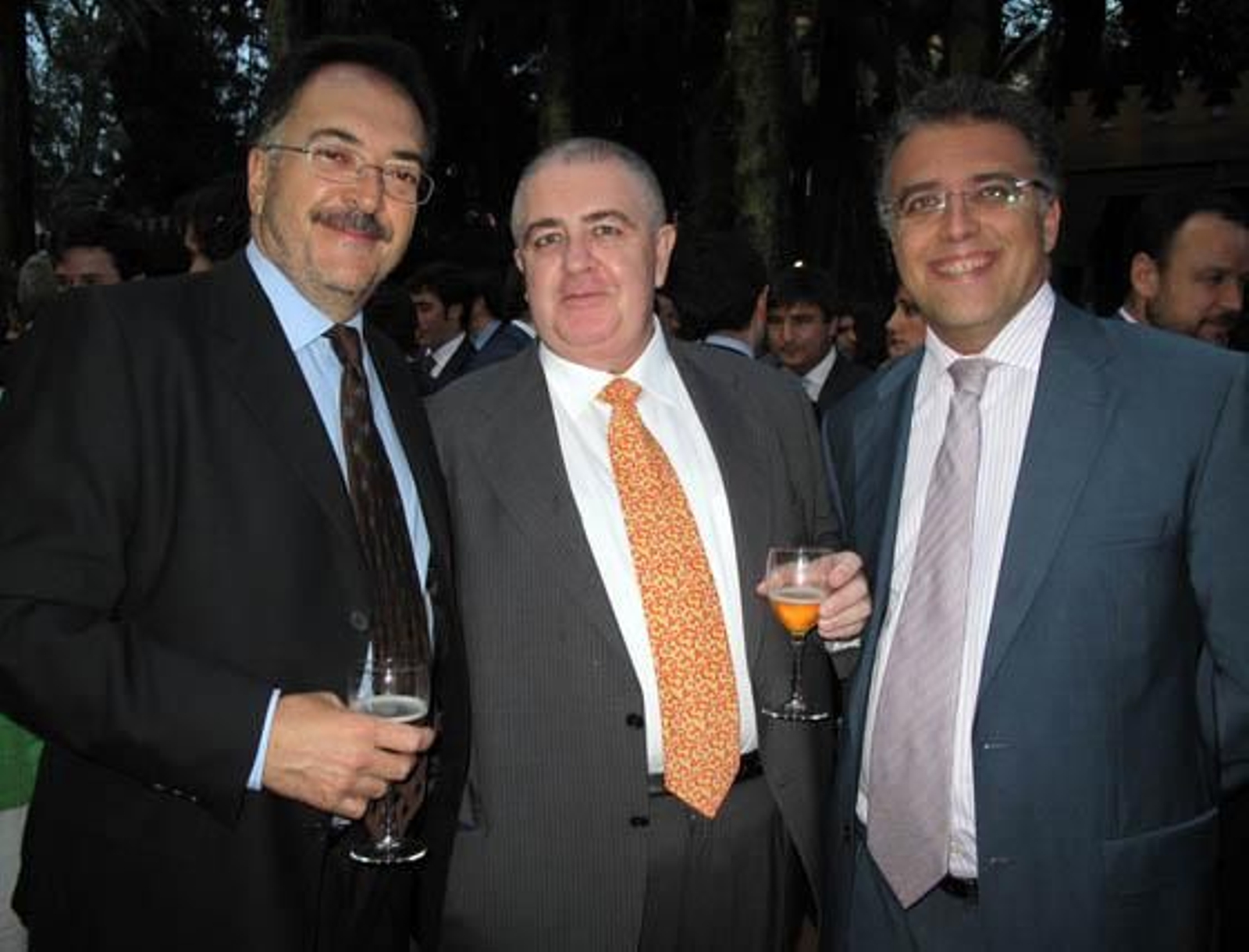 Julio Rodríguez, Manuel Ojeda y Mario Cantó, de Siemmens.

Foto: Victoria Ramírez