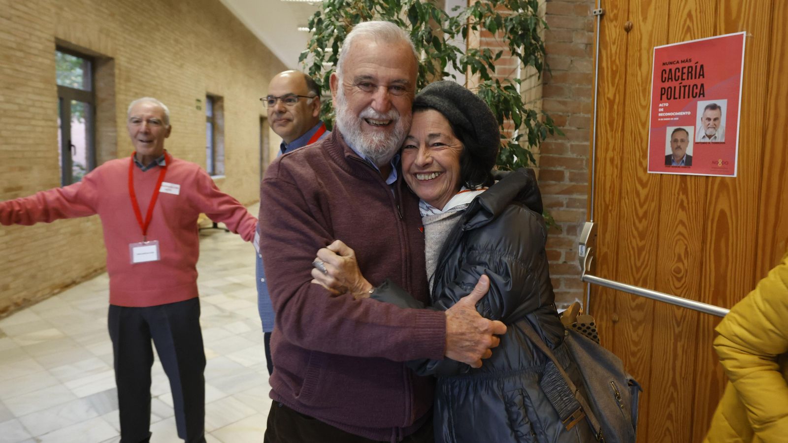 Torrijos con Mercedes de Pablo.