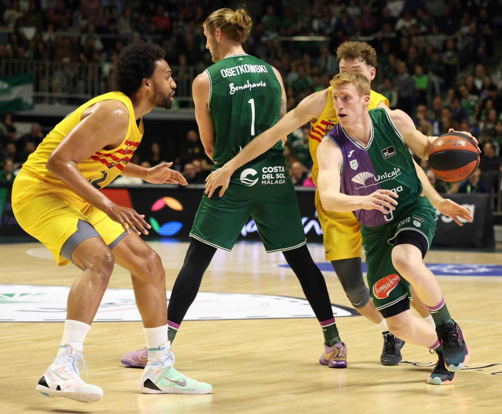 Las fotos del Unicaja - Barcelona