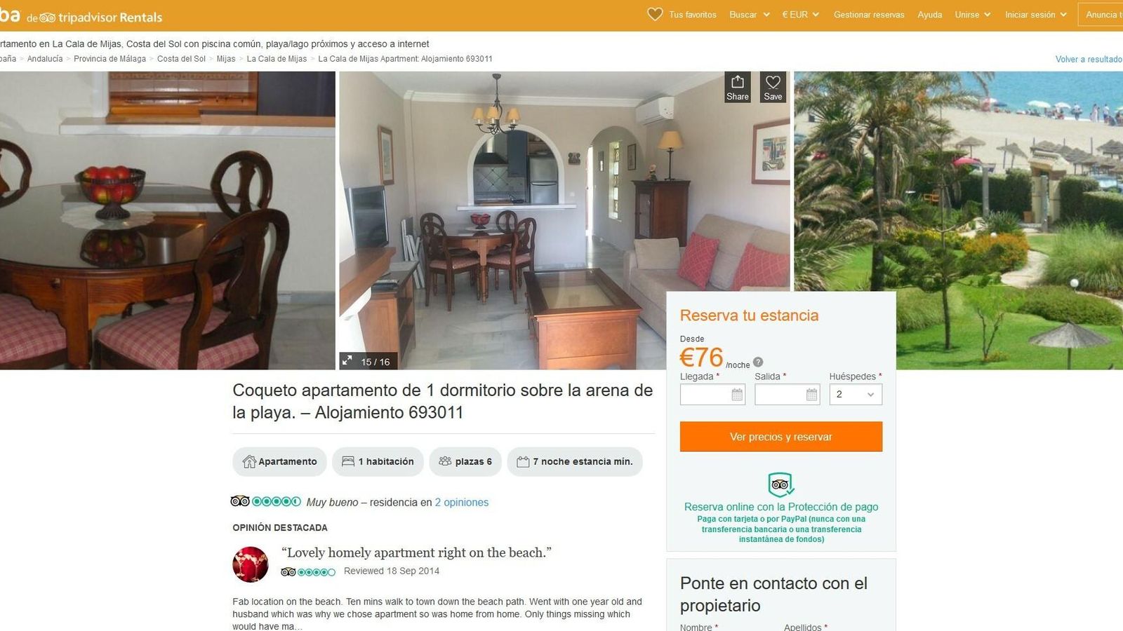 Por poco no construyen la urbanización sobre un espigón.