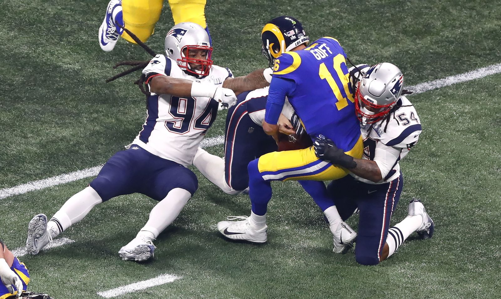 Las imágenes de la final de la Super Bowl