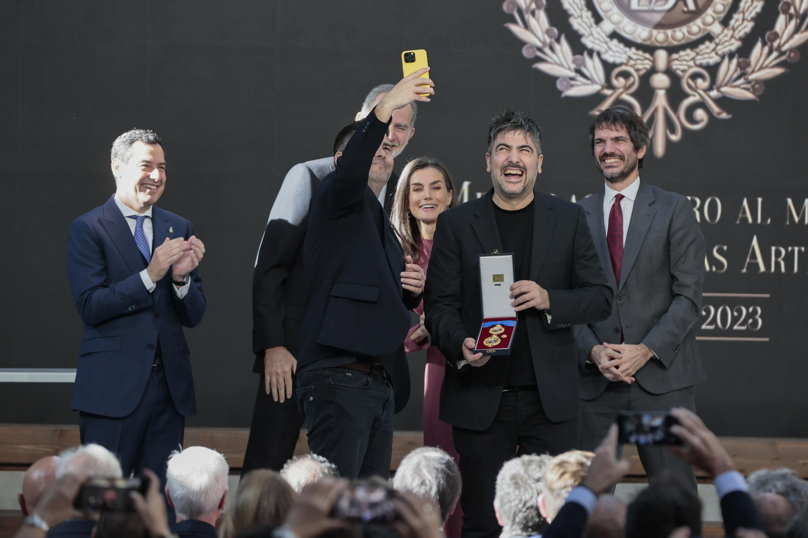 La entrega de las Medallas al Mérito en las Bellas Artes en imágenes